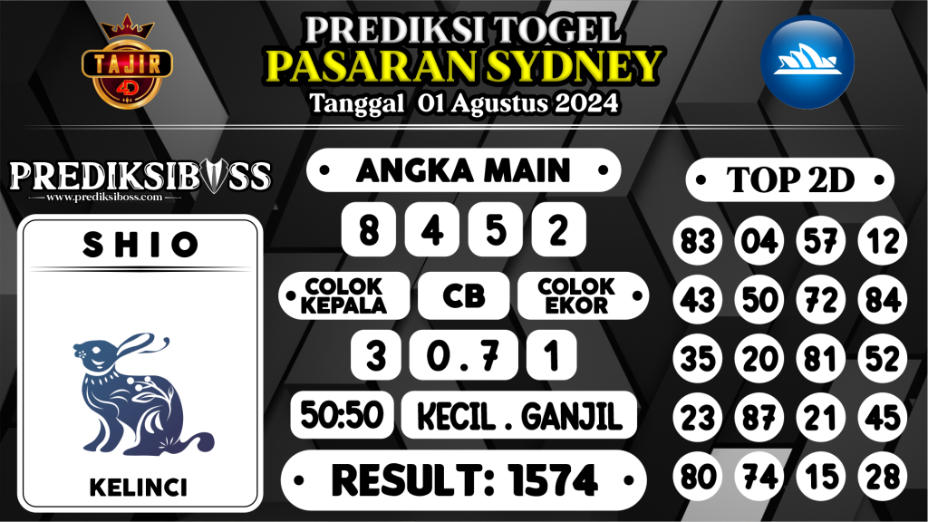 https://prediksibossapi.com/prediksi-boss-togel-sidney-kamis-01-agustus-2024/