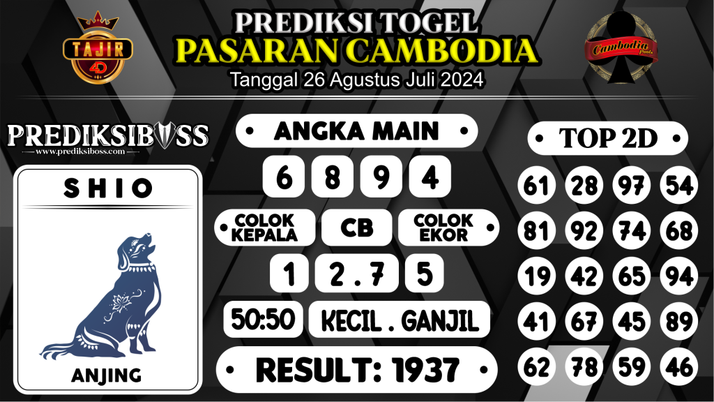 https://prediksibossapi.com/prediksi-boss-togel-cambodia-senin-26-agustus-2024/
