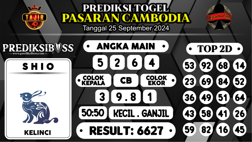 https://prediksibossapi.com/prediksi-boss-togel-cambodia-rabu-25-september-2024/