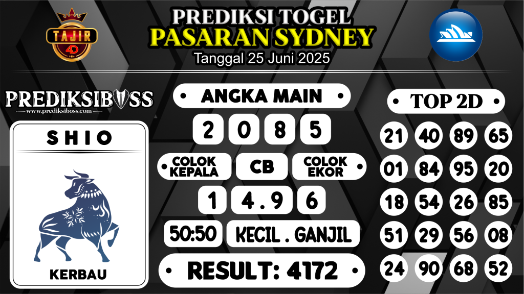 https://prediksibossapi.com/prediksi-boss-togel-sidney-rabu-25-juni-2025/