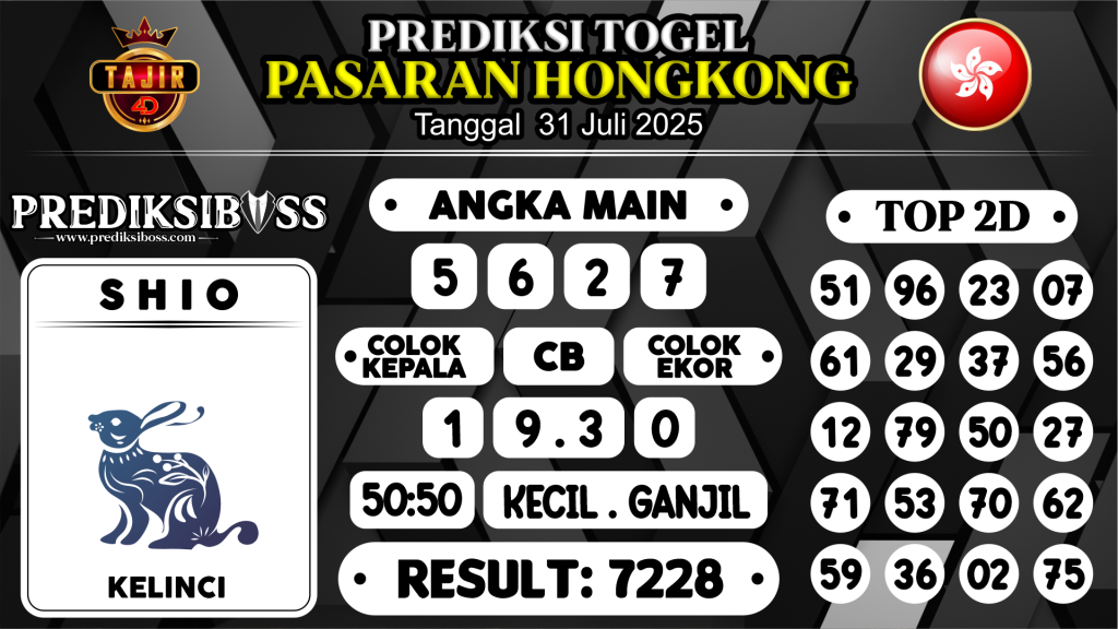 https://prediksibossapi.com/prediksi-boss-togel-hk-kamis-31-juli-2025/