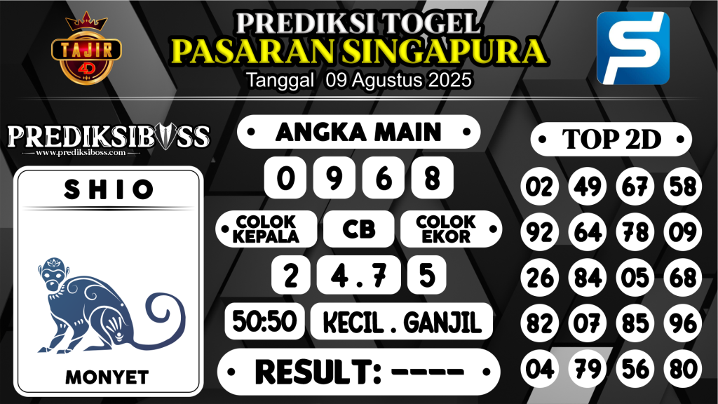 https://prediksibossapi.com/prediksi-boss-togel-sgp-sabtu-09-agustus-2025/
